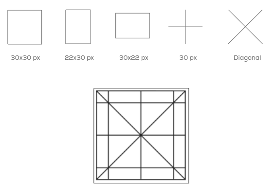 bentuk shape - Tutorial cara membuat grid icon menggunakan adobe illustrator